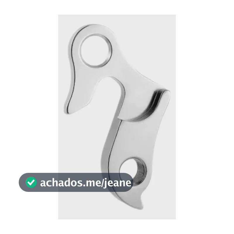 Gancheira De Quadro Absolute Nero 5 Prata Bicicleta Aro 29 Prateado 29