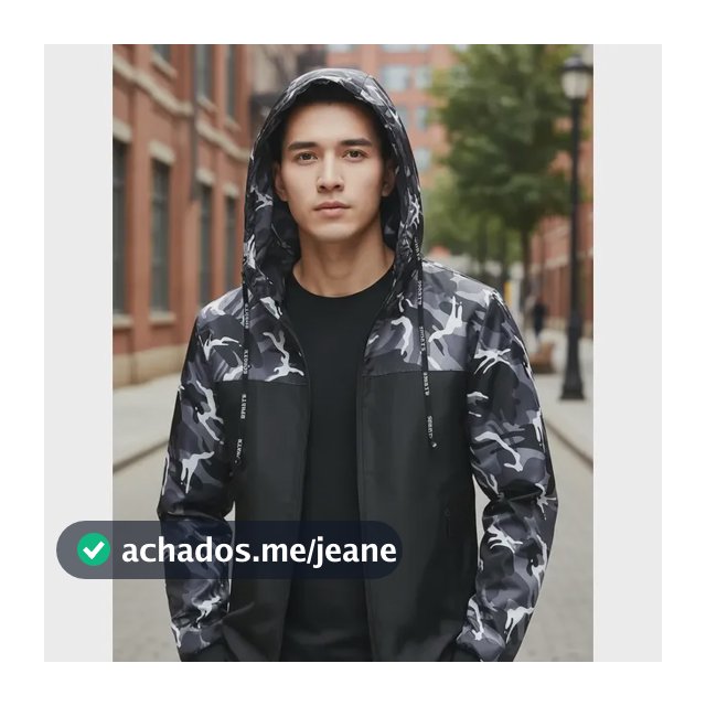 Jaqueta Masculina Corta Vento Lançamento Moda