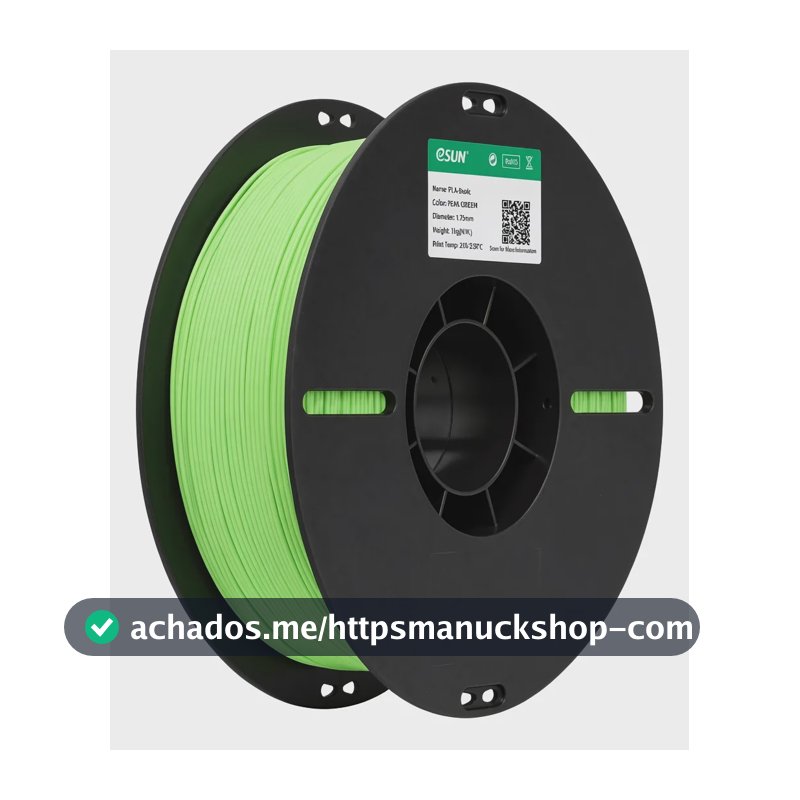 Filamento Pla Basic Esun 1kg Para Impressora 3d Verde Grama