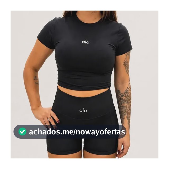 Conjunto De Shorts E Top Yoga