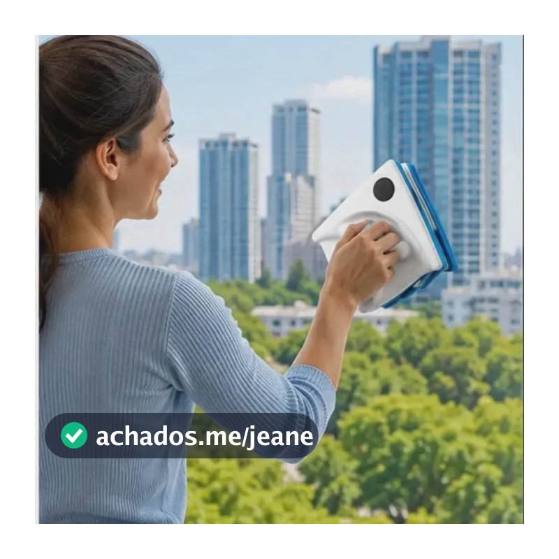 Limpador Magnético De Vidros Dupla Face Para Janelas, Box E Sacadas Até 8mm | Clearmotiontm Asher Ofertas