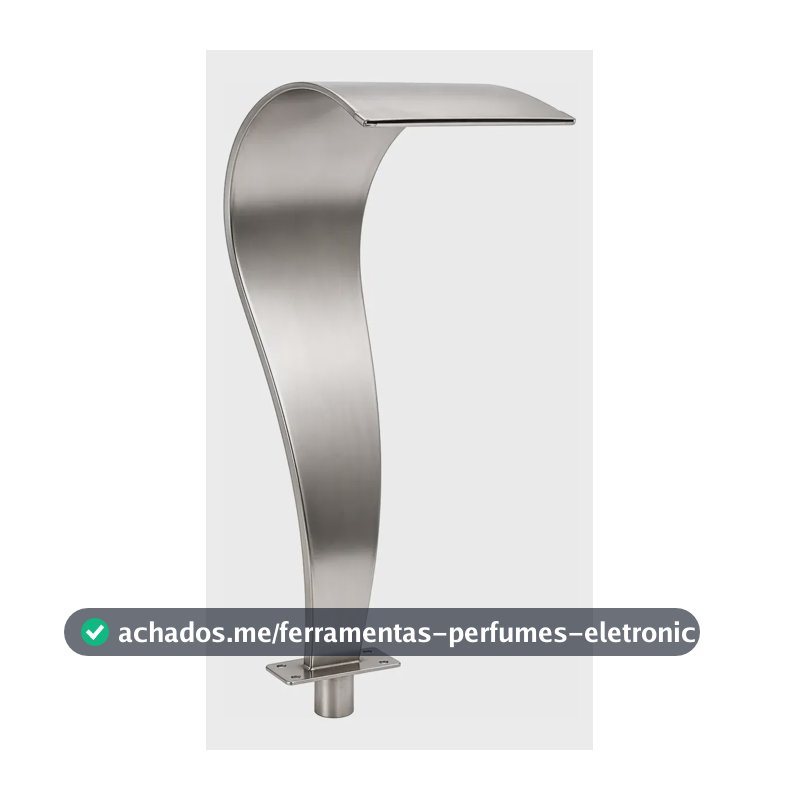 Cascata Inox Naja 75x23 Lâmina Dágua Premium Acquax