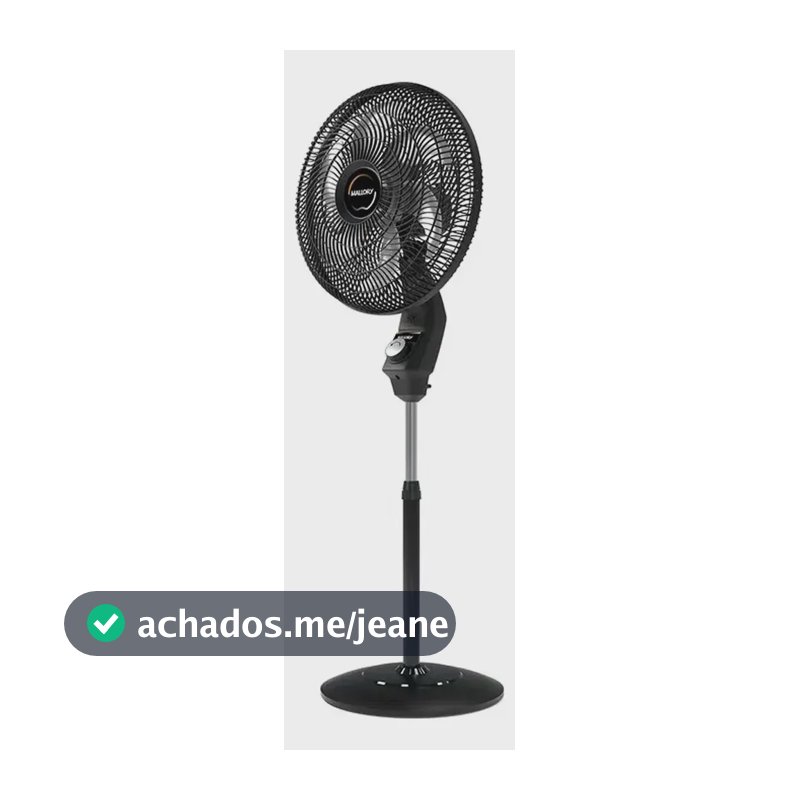 Ventilador De Pé Mallory B94401702 Turbo