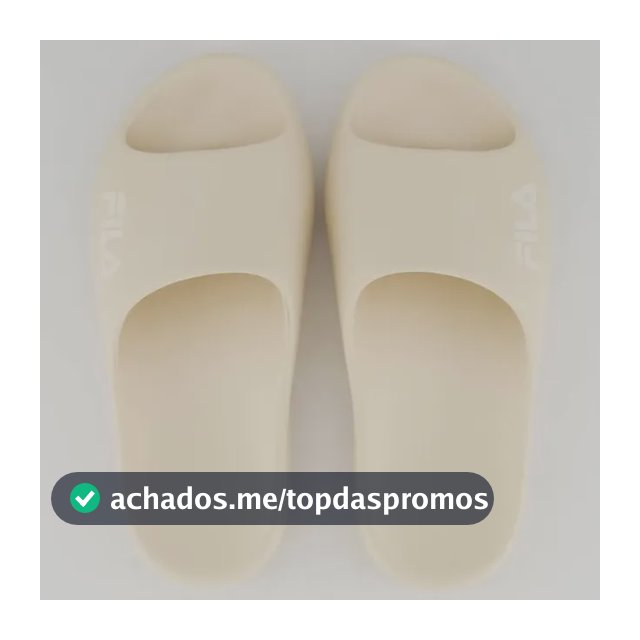 Chinelo Fila Drifter Foam Bege