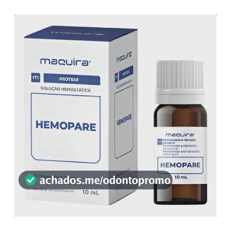 Solução Hemostática Odontologia Podologia Hemopare Maquira