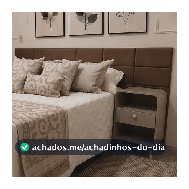 Kit 10 Cabeceira Estofada Quarto Cama King Size Box Modulada
