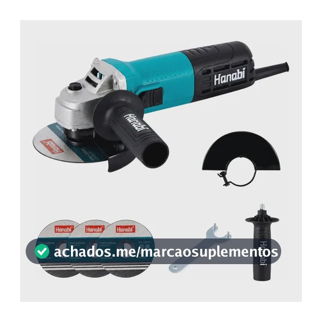 Esmerilhadeira Lixadeira Angular 880w 115mm 11000rpm