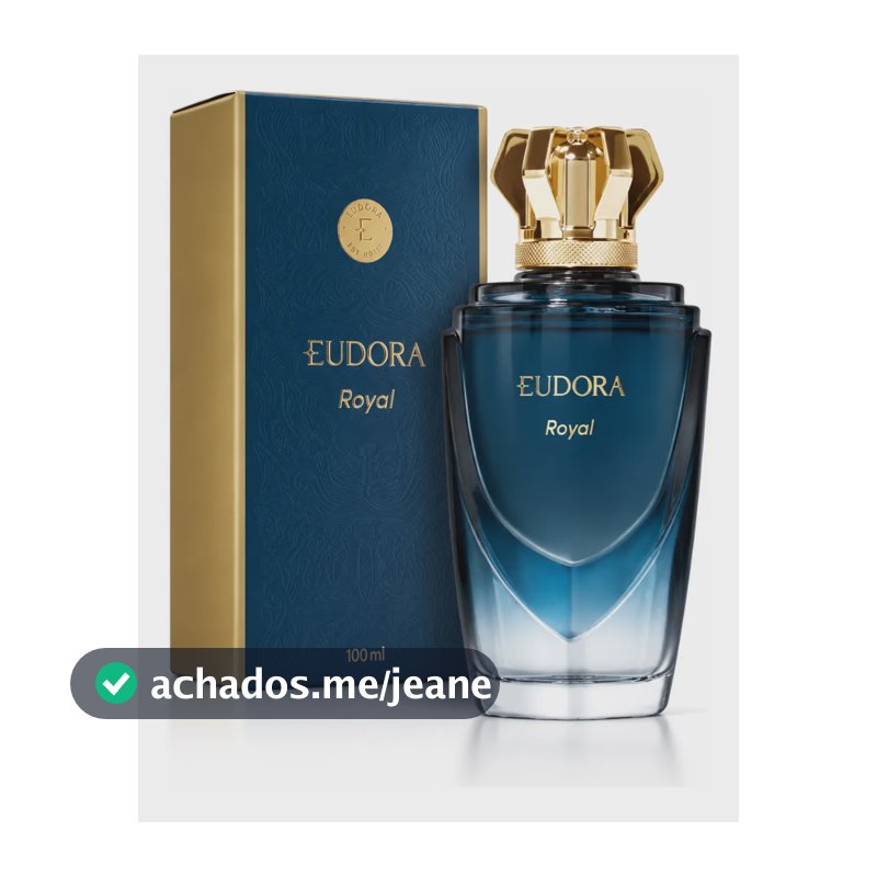 Eudora Royal Perfume Masculino Desodorante Colônia 100ml