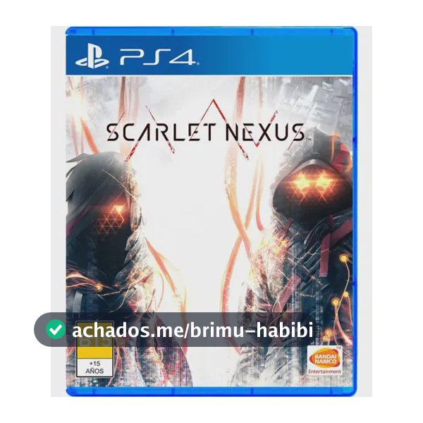 Jogo Scarlet Nexus Ps4 Mídia Física Português