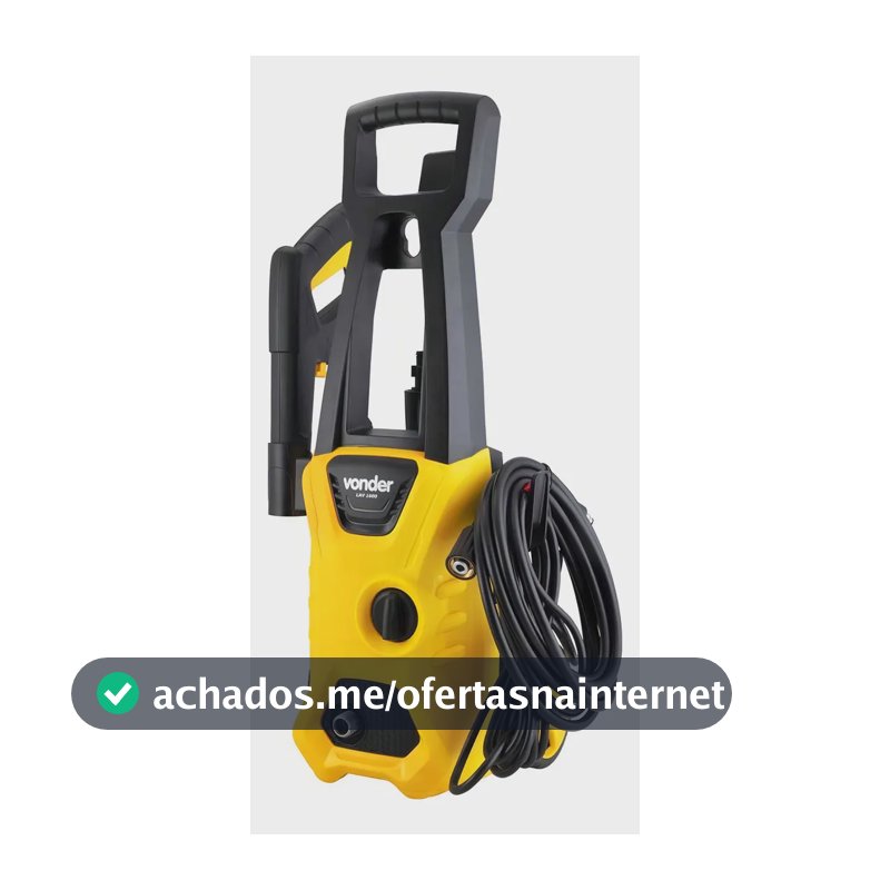 Lavadora De Alta Pressão Vonder 1400w Lav 1600 Amarelo 127 V
