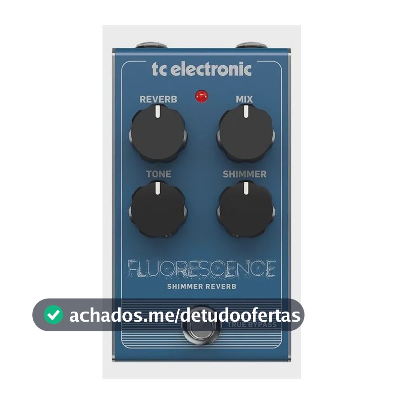 Pedal Guitarra - Fluorescence Shimmer Reverb - Tc Electronic