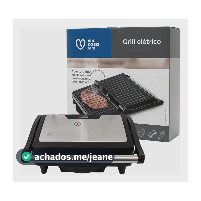 Sanduicheira Grill Antiaderente Fritadeira 800w Wap 2 Em 1 127v
