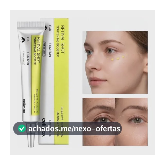 Celimax Retinal Shot Reafirmant Coreano Anti Sinais Flacidez Todo Tipo De Pele Dia/noite