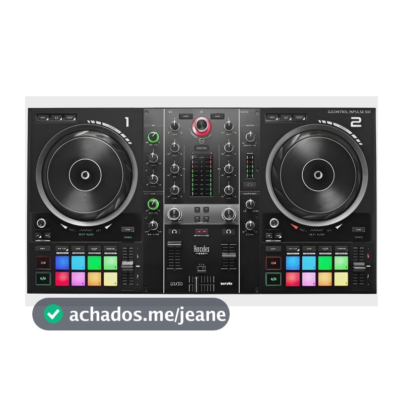Controladora De Dj Hercules, Dj Control Inpulse 500 Preto