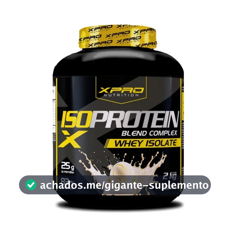 Whey protein XPro Nutrition Iso Blend Complex em pó sabor Baunilha x 2kg