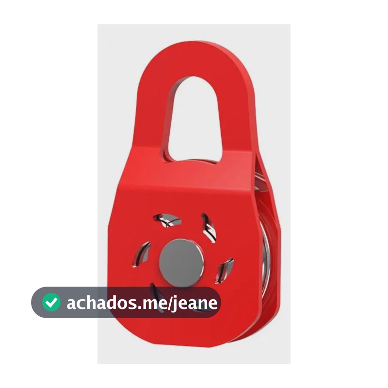Patesca 10 Toneladas Vermelha - P/ Guincho Elétrico 12v