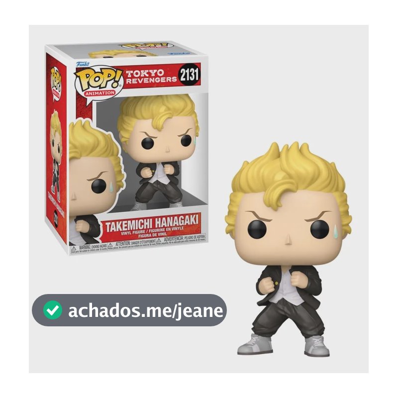 Boneco Funko Pop! Tokyo Revengers - Takemichi Com Chase
