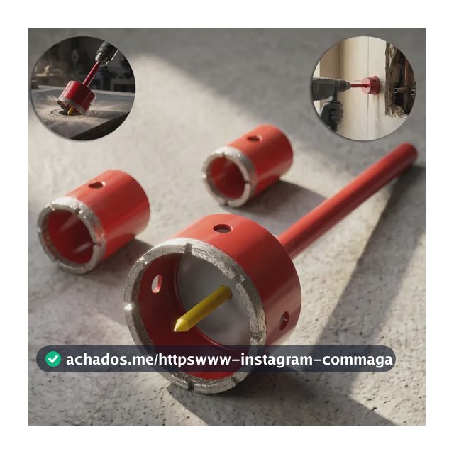 Kit Serra Copo Diamantada Porcelanato Concreto 25/35/65mm