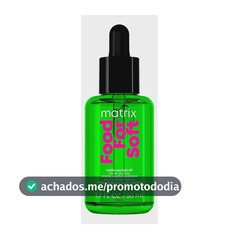 Óleo Hidratante Cabelo Seco Food For Soft 50 ml Matrix
