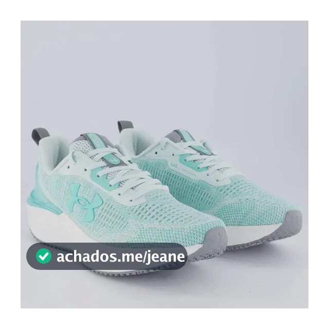 Tênis Under Armour Charged Skyline 4 Verde Claro