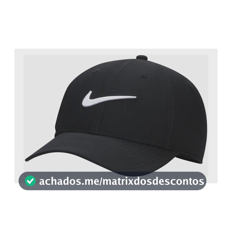 Boné Nike Dri-fit Club Unissex Cor Preto Tamanho M/g