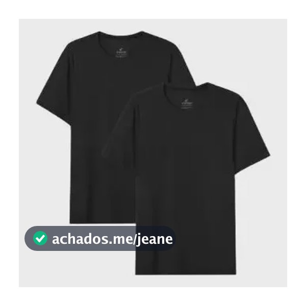 Kit 2 Camisetas Daily T-shirt Feminino