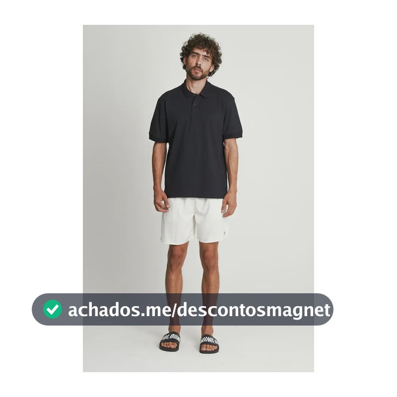 Short Vôlei Masculino Polo Wear Branco G