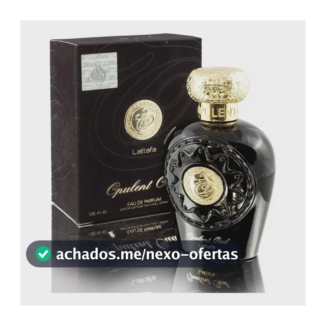Perfume Opulent Oud Lattafa 100 Ml Unissex