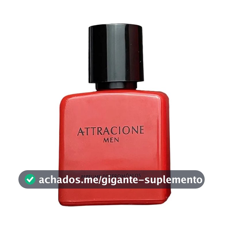 Attracione Men perfume Masculino Com Feromônios Ativados 25 mL