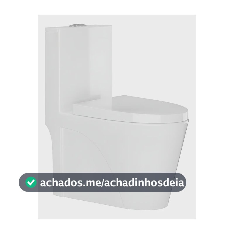 Vaso Sanitário Tubrax Monobloco VAB0002 Caixa Acoplada Completo Privada Cor Branco