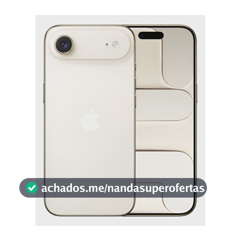 iPhone Air 512 GB - Dourado-claro - somente eSIM - Distribuidor Autorizado