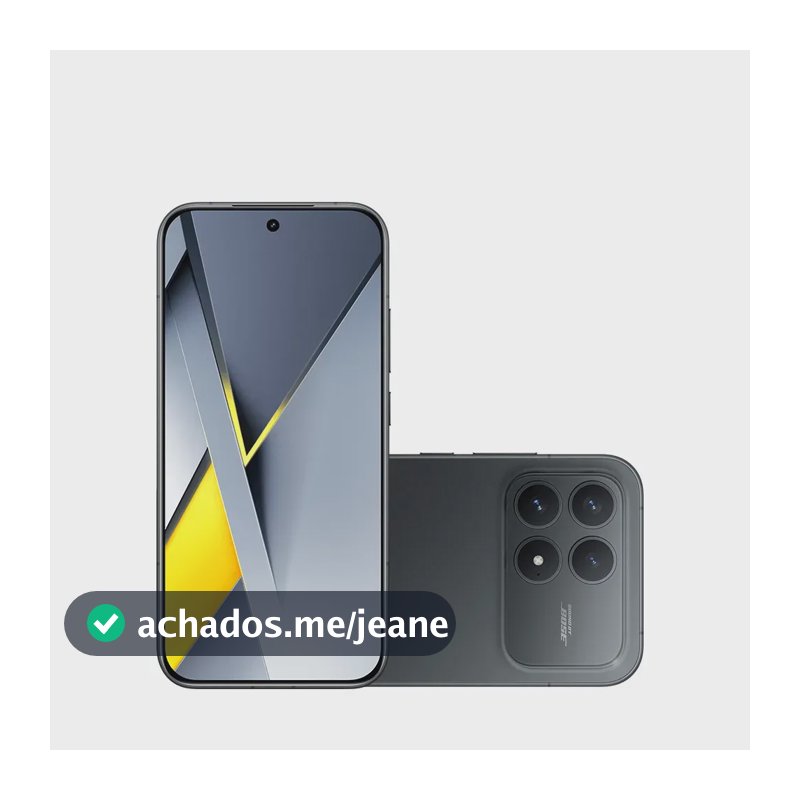 Smartphone Poco F8 Pro 5g Nfc Br 12+12gb Ram Virtual + 512gb, Preto