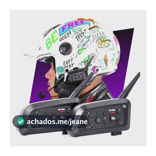 Par Intercomunicador V6 Plus Capacete Comunicador Sem Fio Bluetooth Moto Par Fone De Ouvido Para Capacete Kit Conversar Moto Garupa