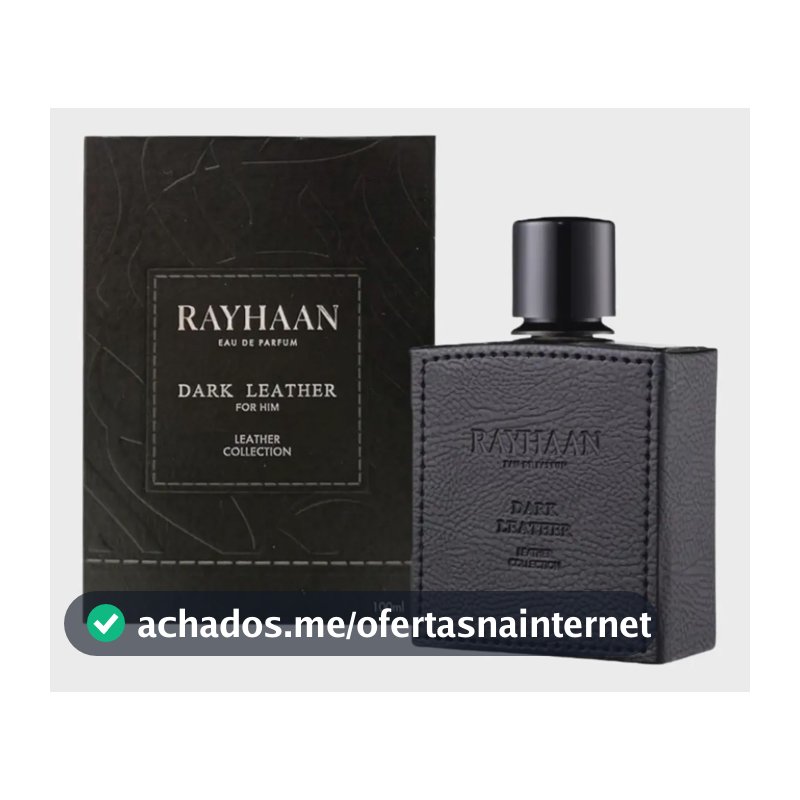 Perfume Rayhaan Dark Leather For Him Edp De 100 Ml
