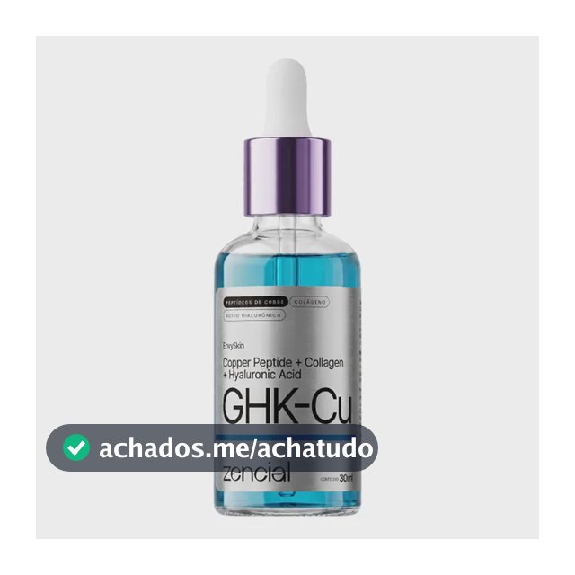 Sérum Ghk-cu + Colágeno Bioestimulação Facial Zencial 30ml Todo Tipo De Pele Dia/noite