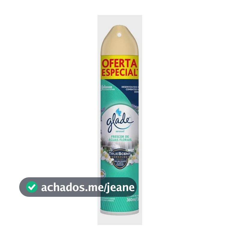 Aromatizante Glade Odorizante de Ambiente águas florais 360 ml