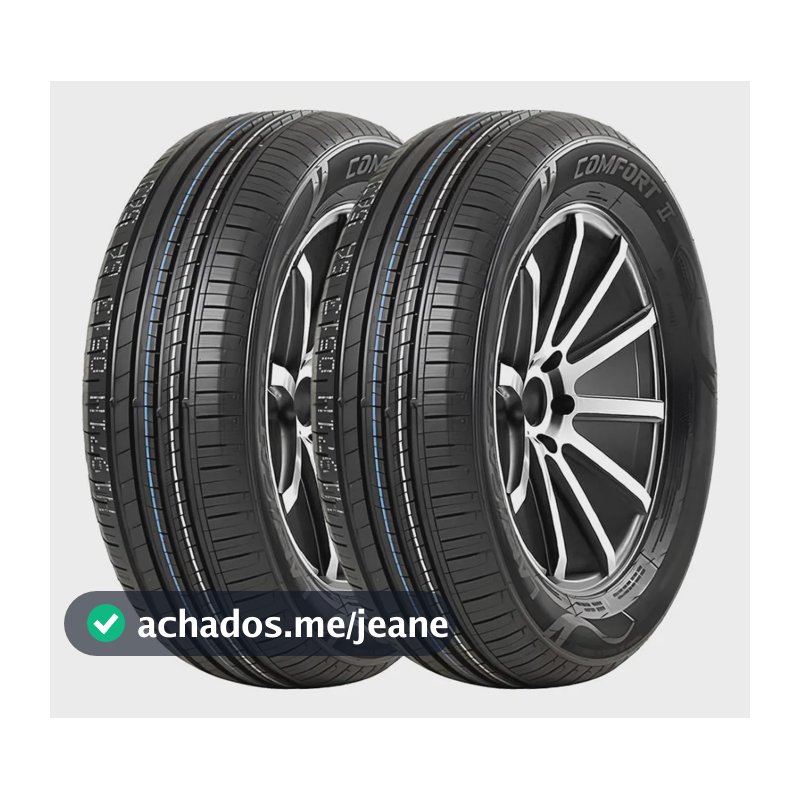 Kit 2 Pneus Lanvigator Comfort Ii 175/75r14 Aro 14 86t T