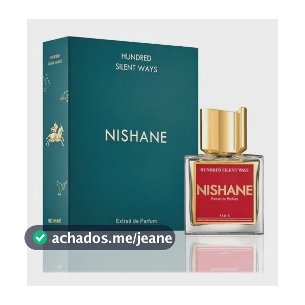 Perfume Nishane Hundred Silent Ways - 100ml