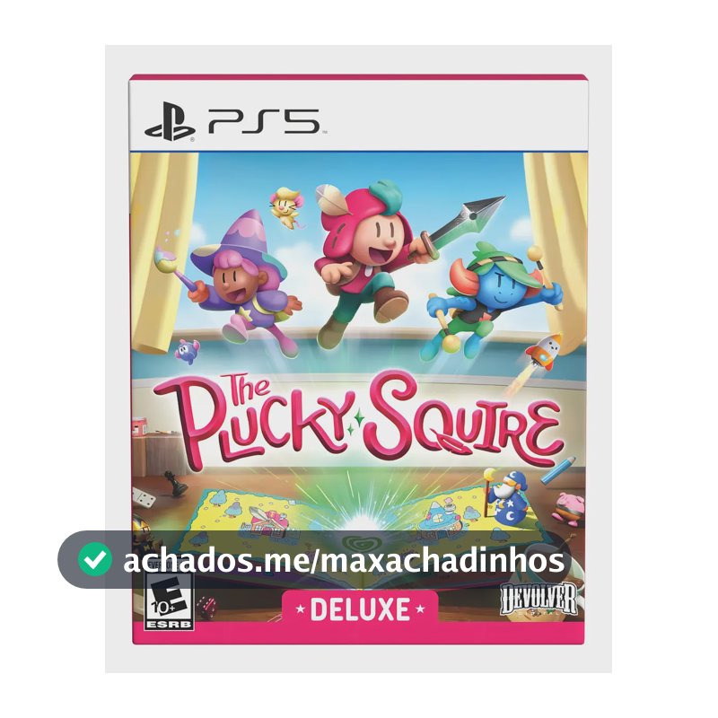 The Plucky Squire Devolver Deluxe Edition Ps5 Midia Fisica