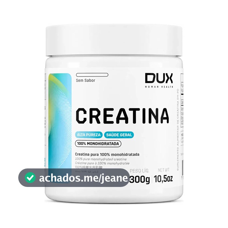 Creatina Dux Nutrition em pó Sem sabor x 300g