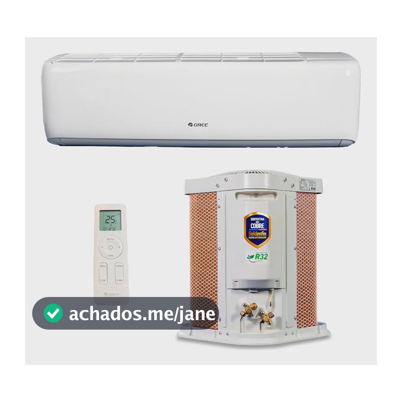 Ar Condicionado Split Gree 9000 BTU Inverter Wi-Fi Frio 220V R32