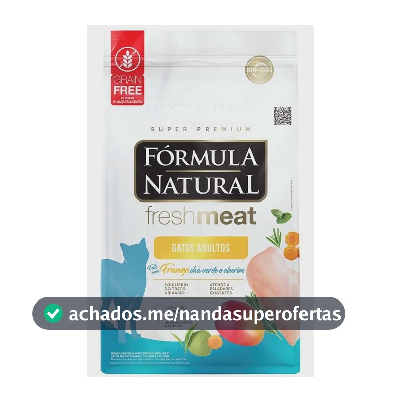 Fórmula Natural Fresh Meat Gato Adulto Frango 10,1kg