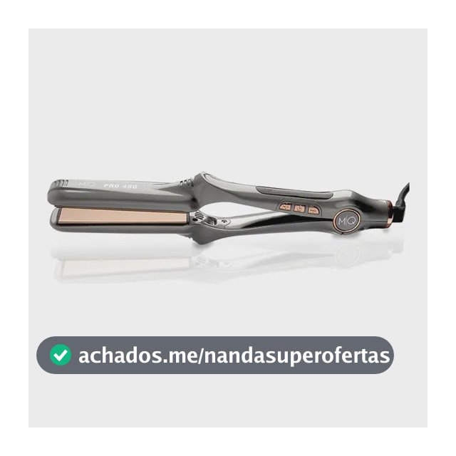 Chapinha De Cabelo Mq Professional Titanium Pro 480 Cor Chumbo