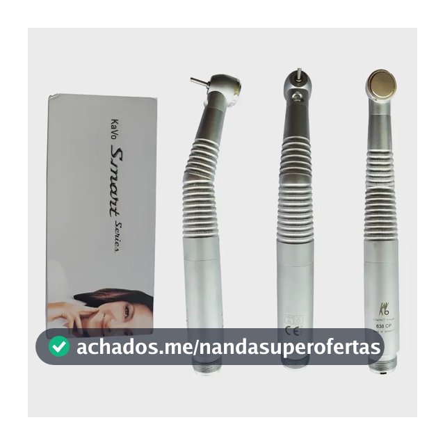 Caneta alta rotação Kavo 636 Led B Smart cor prata