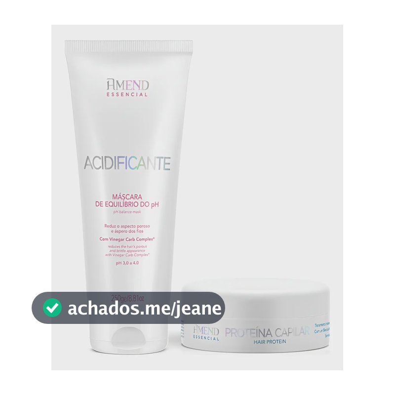 Amend Essencial Kit Proteína Capilar + Acidificante