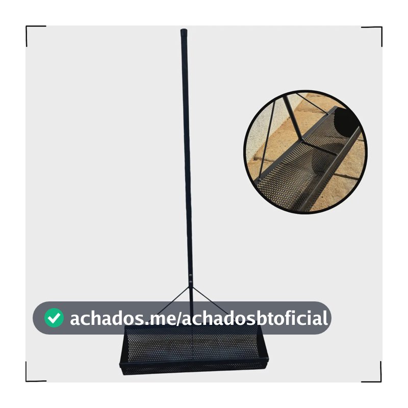 Rodo Rastelo Peneira Para Quadra De Beach Tennis Areia
