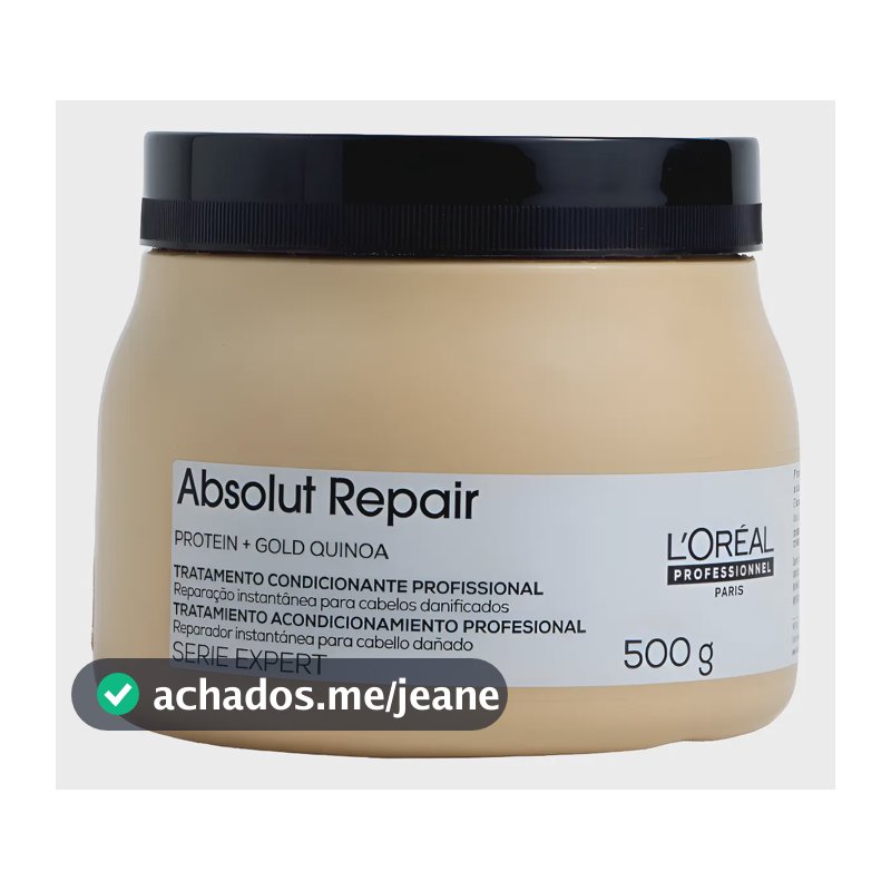 Máscara Capilar Loreal Absolut Repair 500ml.
