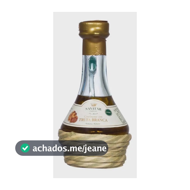 Azeite Savitar Com Trufa Branca Palha 250 Ml