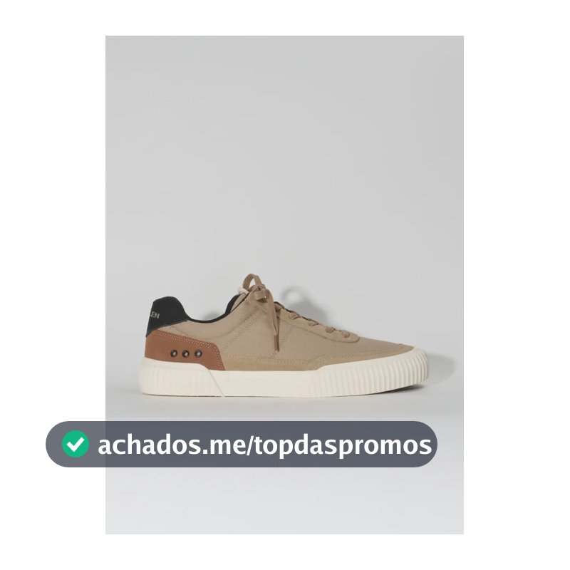 Tênis Masculino Glide Osklen Caqui/camel/preto Liso 41 Br