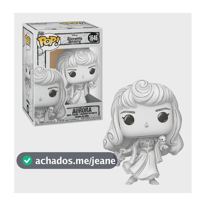 Boneco Funko Pop! Disney Esboços - Aurora